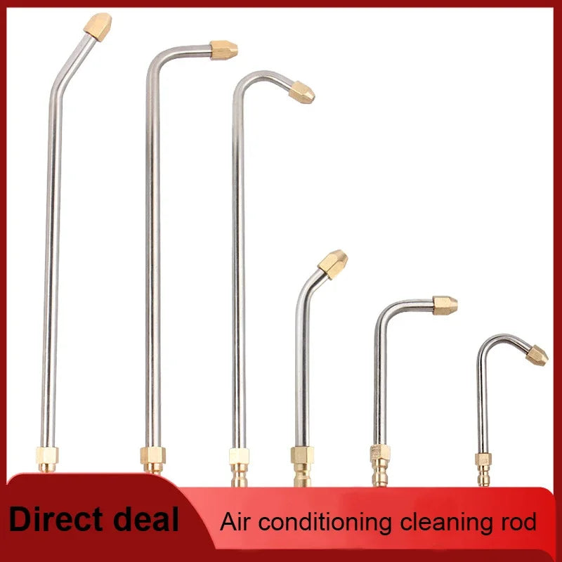 Alloy High Pressure Water Gun Extension Rod | Car Wash Nozzle Attachment
