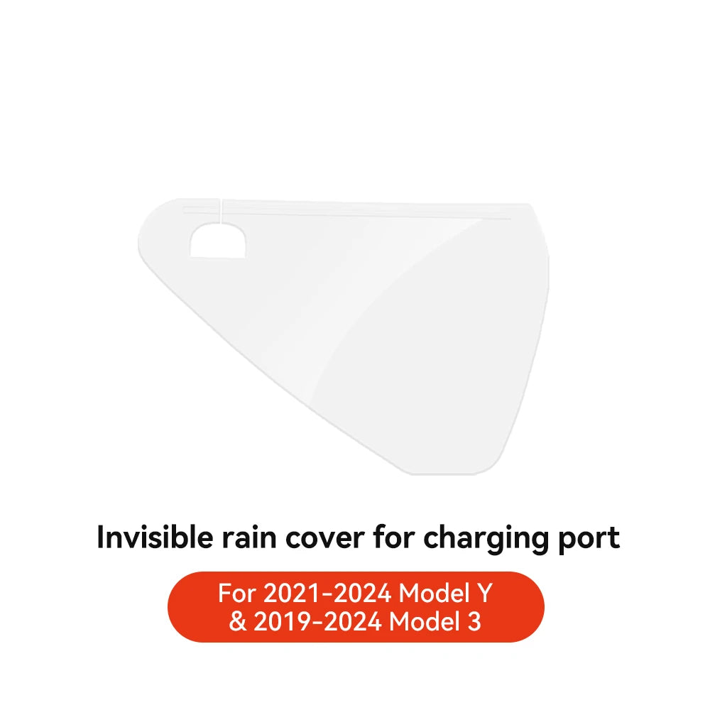 Tesla Model 3 Model Y Charger Port Cover | Rainproof Dustproof TPU Protection alternate view