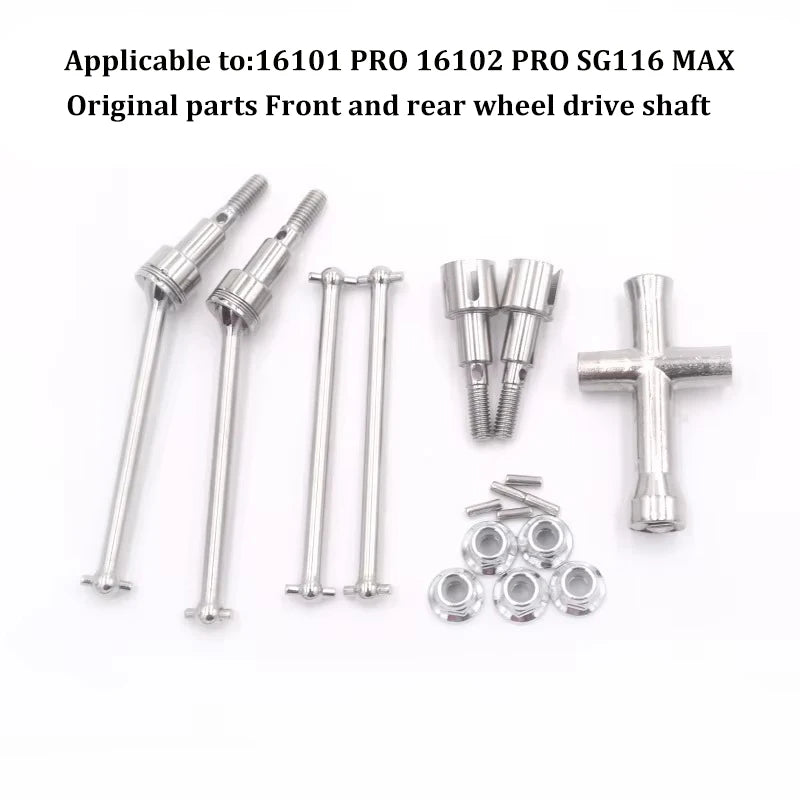 Metal 4WD Drive Shaft Gear for 1:16 RC Car lifestyle view