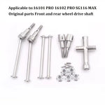 1:16 Metal Drive Shaft Gear for 4WD RC Car close-up view