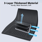 TPE Floor Mats and Cargo Liner for Tesla Model Y Juniper 2025+ | All Weather Trunk additional angle
