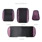 Ladies Car Interior Accessories Shiny Diamond Universal Car Seat Cover Fashion Luxury lifestyle view