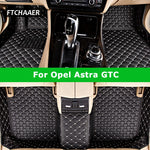 FTCHAAER Custom Car Floor Mats For Opel Astra GTC 2005-2022 Auto Carpets Foot Coche Accessorie