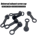 10Pcs 8mm Car Brake Pump Dust Cap Oil Drain Screw Cap Brake Caliper Bleed Nipple Blac lifestyle view