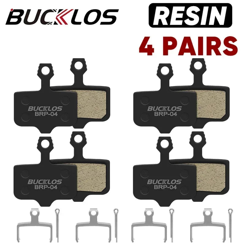 BUCKLOS Resin Disc Brake Pads for SRAM AVID | Wear-Resistant Hydraulic MTB Brake Pads detail view