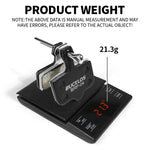 BUCKLOS Resin Disc Brake Pads for SRAM AVID | Wear-Resistant Hydraulic MTB Brake Pads close-up view