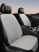 Car Seat Cushion, All Season Universal Linen Car Seat Cushion Cover, Anti Slip, Wea additional angle