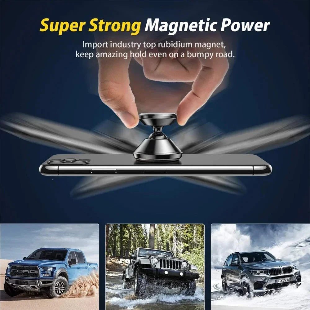 Magnetic Car Phone Holder Magnet Mount for iPhone Samsung Huawei lifestyle view
