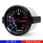 Universal Gasoline Car 2" 52MM Tachometer Water Temperature Oil Temp Boost Meter PSI alternate view