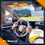 1pc Driving Goggles Cover,Car Day And Night Sun Visor, Folding Pull Up Model, Car Sunscreen Anti-UV Anti-glare Sun Visor
