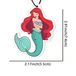 Fairy Tale Princess Solid Perfume Hanging Car Air Freshener | Lovely Paper Scented additional angle