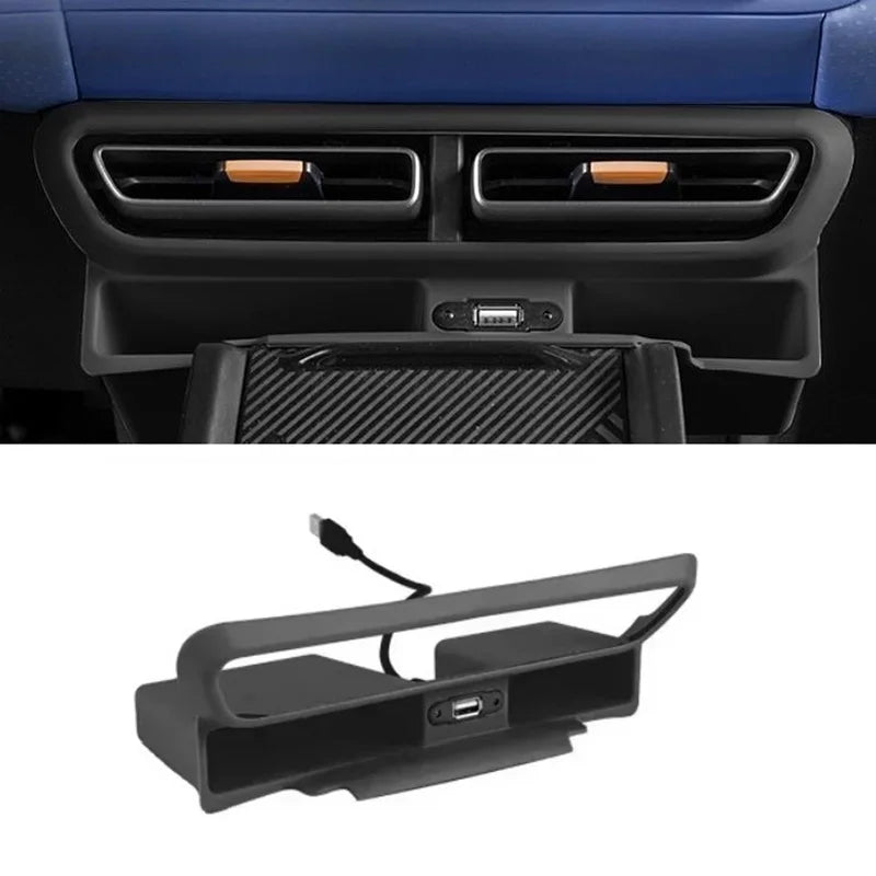 Car Air Vent Storage Box Fit for BYD Seagull Central Storage Box Storage Box Interior lifestyle view