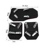 New 2Pcs/3Pcs/set Universal Non-Slip Aluminum Manual Transmission Car Pedal Cover S additional angle