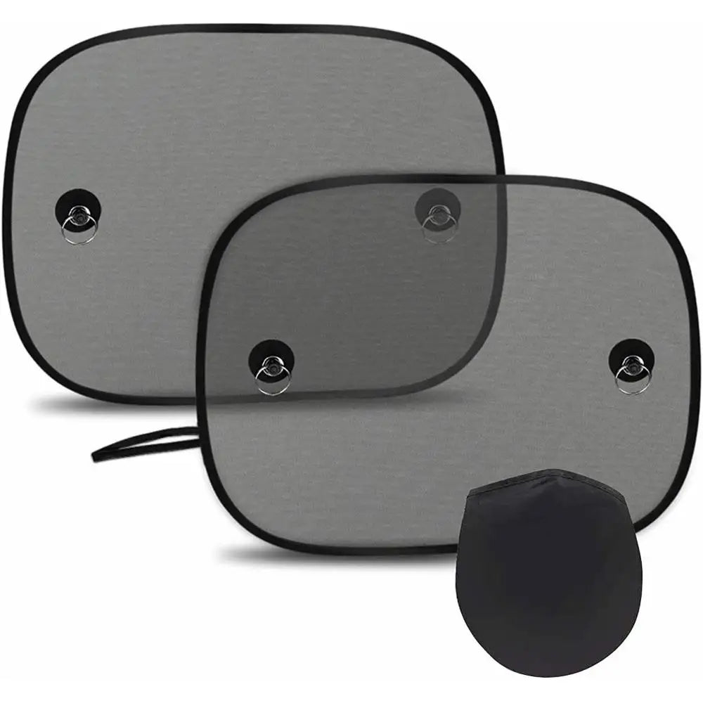 Car Sun Shade Covers 2 Pack Rear Window Folding Sunshade detail view