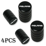 4pcs Waterproof Car Tire Valve Caps | Universal Tire Stem Covers for Polaris Vehicles detail view