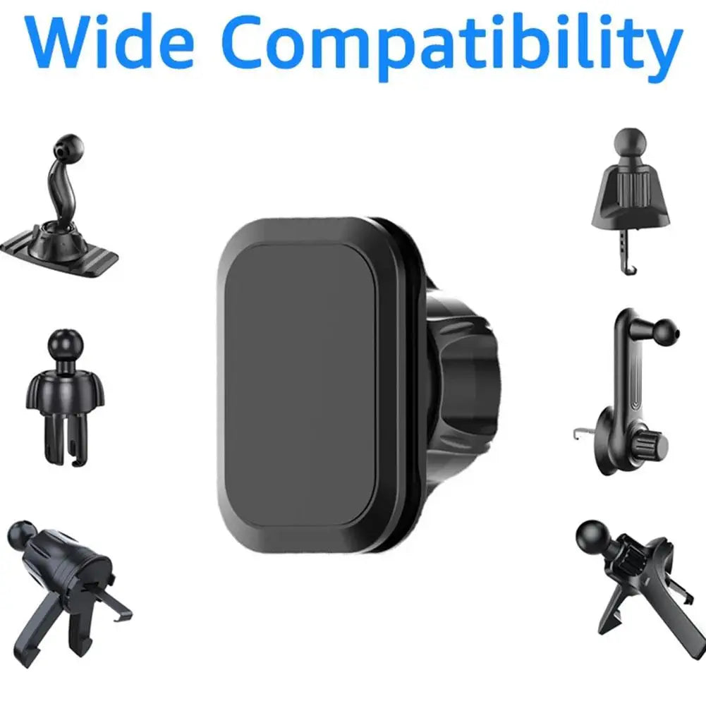 17mm Ball Head Magnetic Car Phone Holder Base Mount detail view