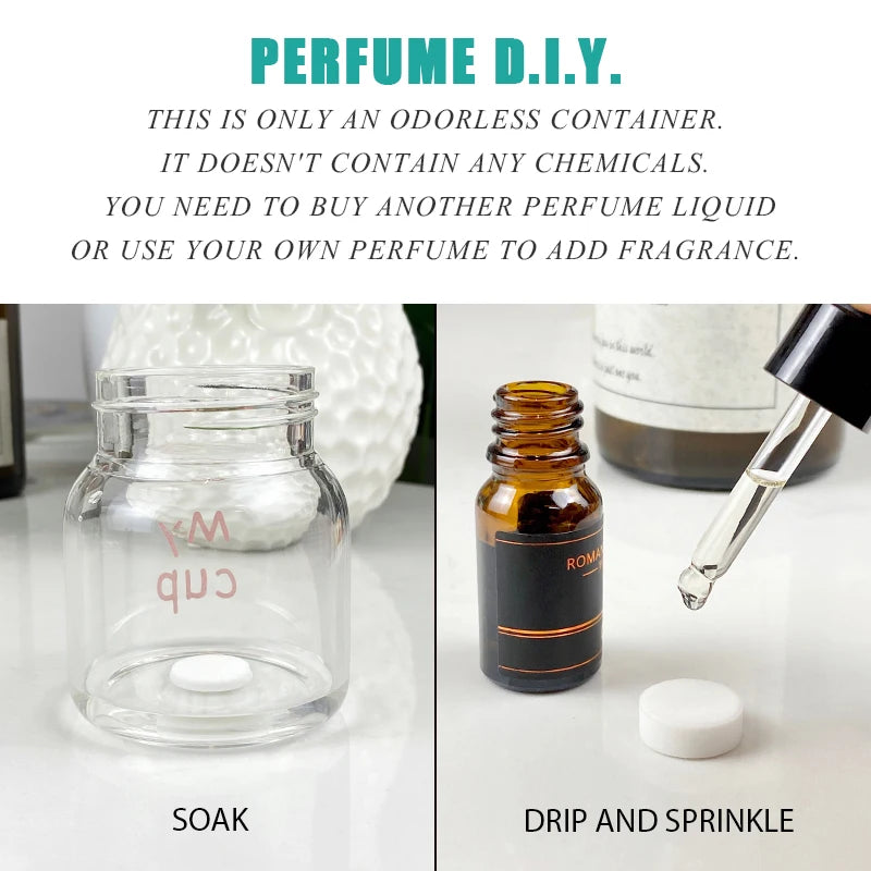 DIY Perfume Compatible Odorless Car Vent Clip | Air Freshener Fan Decor detail view