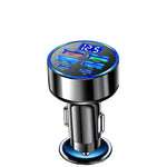 UYUXIO 130W GaN USB C Car Charger | 6 in 1 Fast Charging Adapter with Voltage Display alternate view