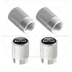 Skoda Monte Carlo Logo Tire Valve Caps | 4Pcs Aluminum Wheel Stem Air Dust Covers additional angle