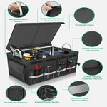 Big Capacity Car Storage Box Car Trunk Organizer Eco-Friendly Super Durable Collapsibl close-up view