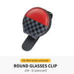 Car Glasses Case Sunglasses Holder For Mini Cooper F54 F55 F56 F60 R55 R56 R60 U25 F65 J01 Universal Storage Portable Clip