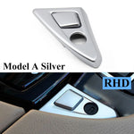 LHD RHD Black Silver Car Central Armrest Glove Box Switch Button For BMW 5 Series F10 alternate view