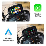 2026 Car Motorcycle GPS Navigation Wireless Android Auto Monitor Car GPS IPX67 Wate additional angle