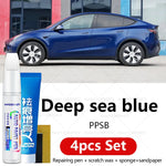 Car Paint Repair Pen For Tesla Model X Y S 3 | 4PCS Scratch Repair Kit additional angle