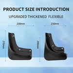 Tesla Model Y Juniper 2026 Mud Flaps | No Drilling, Tape-On Splash Guards & Fenders additional angle