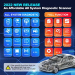 THINKCAR Thinkdiag 2 OBD2 Scanner Support CAN FD Protocols Fit For GM Car Brands Free Full Softwares 16 Reset Functions ECU Code
