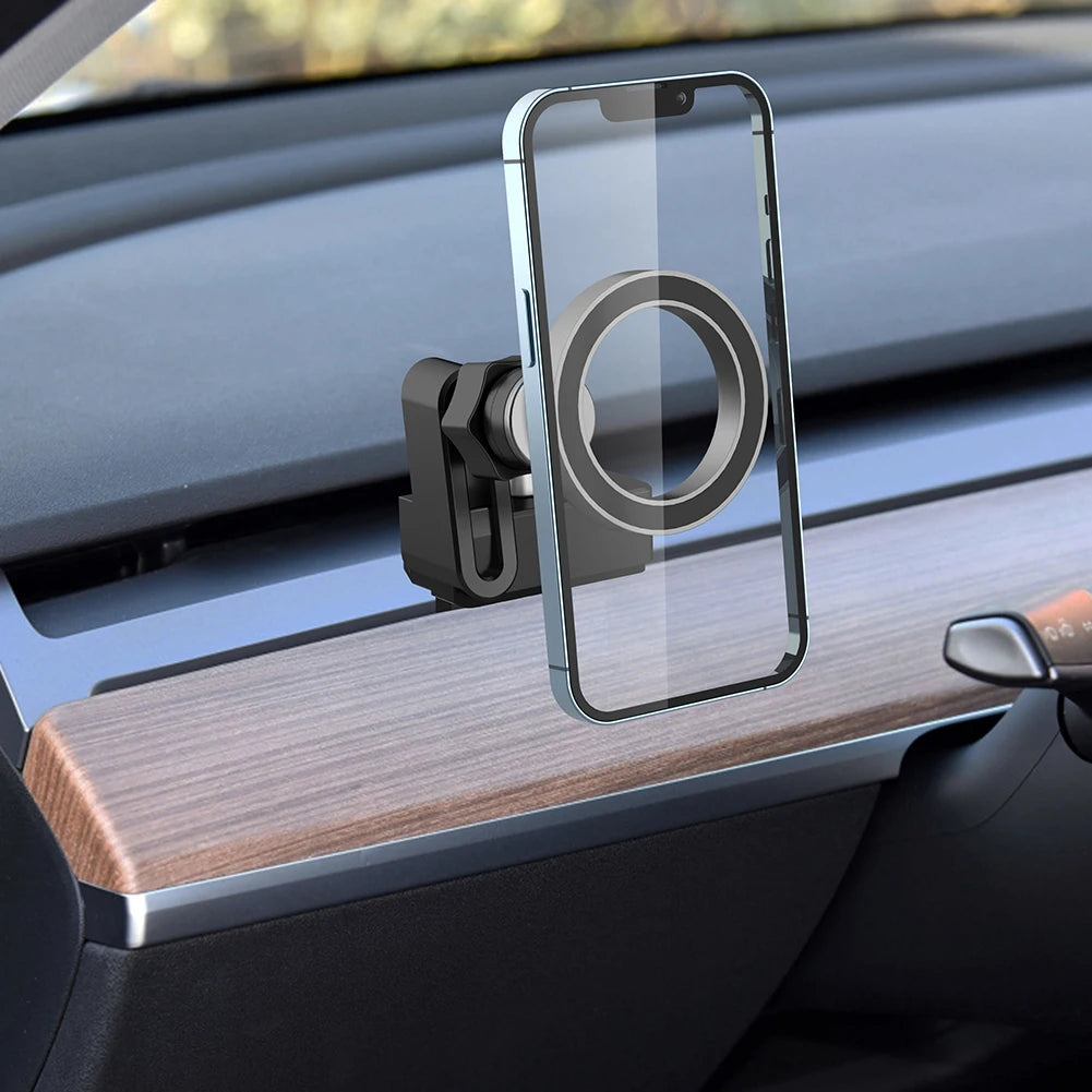 Mobile Phone Holder Universal Smartphone Stand Support 360 Degree Rotation Auto Accessories for Tesl