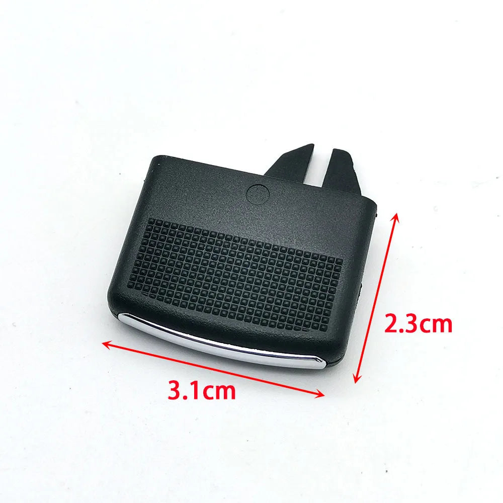 1 PC Middle Left Side Fit For Audi A4 B6 B7 2002-2008 Car Dashboard AC Air Vent Grill Pick Clip Trim Control Clip Assembly