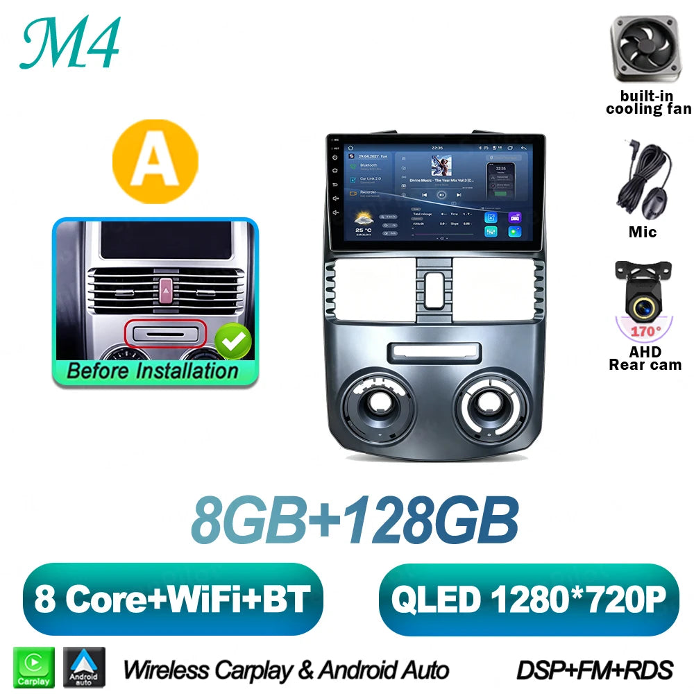 Android 16 For Toyota Rush DAIHATSU TERIOS 2006 - 2011 Car Radio Stereo Head Unit Mul lifestyle view