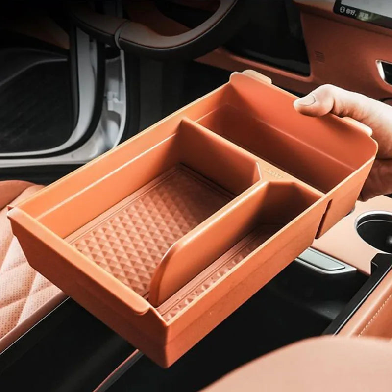 For Deepal S07 S7 2023-2025 Anti-Slip Center Console Storage Box & Armrest Organizer Essential Car Interior Accessories