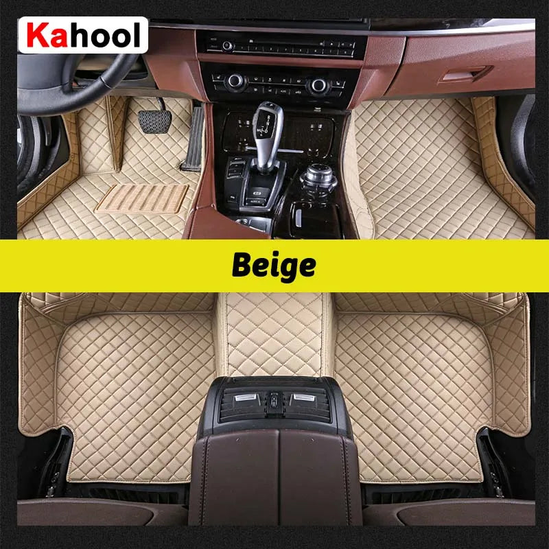KAHOOL Custom Car Floor Mats For Infiniti EX EX25 EX30 EX35 EX37 Auto Carpets Foot Coche Accessorie