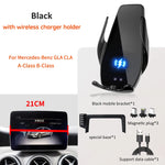 Car Phone Holder for Mercedes-Benz W176 W242 W246 A-Class B-Class C117 X156 GLA CLA | close-up view