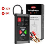 KINGBOLEN BM580 Car Battery Tester 12V 6V CCA Circut Tester Cranking Test Charging Tool BM550 Automotive Battery Analyzer Kw208