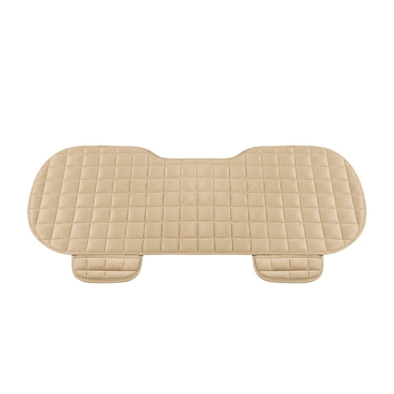 Velvet Rear Seat Cover Non Slip Winter Cushion additional angle
