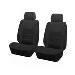 AUTO PLUS Sports Universal Polyester Car Seat Cover Set Fit Most Car Plain Fabric Bic lifestyle view