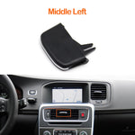 S60 V60 Car Left Right Central Console Air Conditioner AC Vent Outlet Slider Paddle Clip Tab Clip Repair Kit For Volvo 2011-2019
