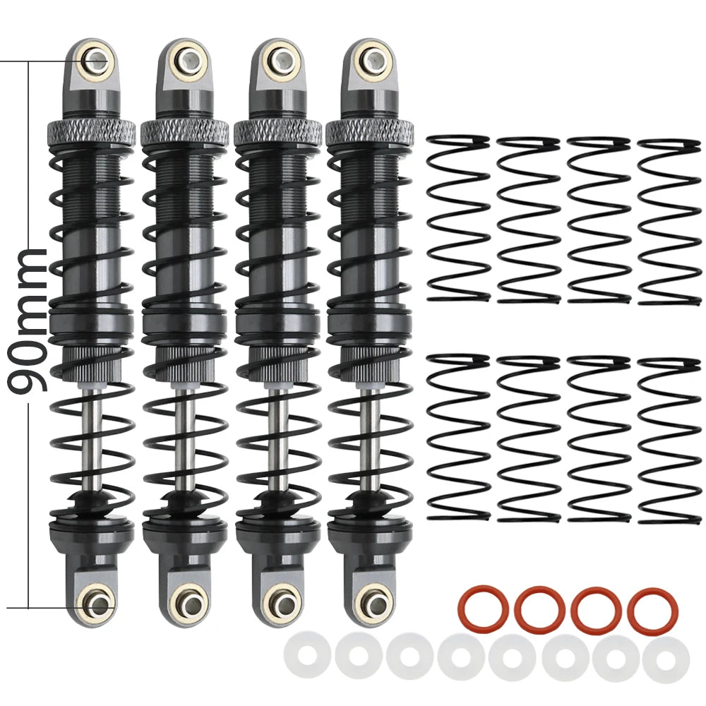 Metal Shock Absorber Oil Damper for 1/10 RC Crawler AXI03007 SCX10 TRX4 D90 alternate view