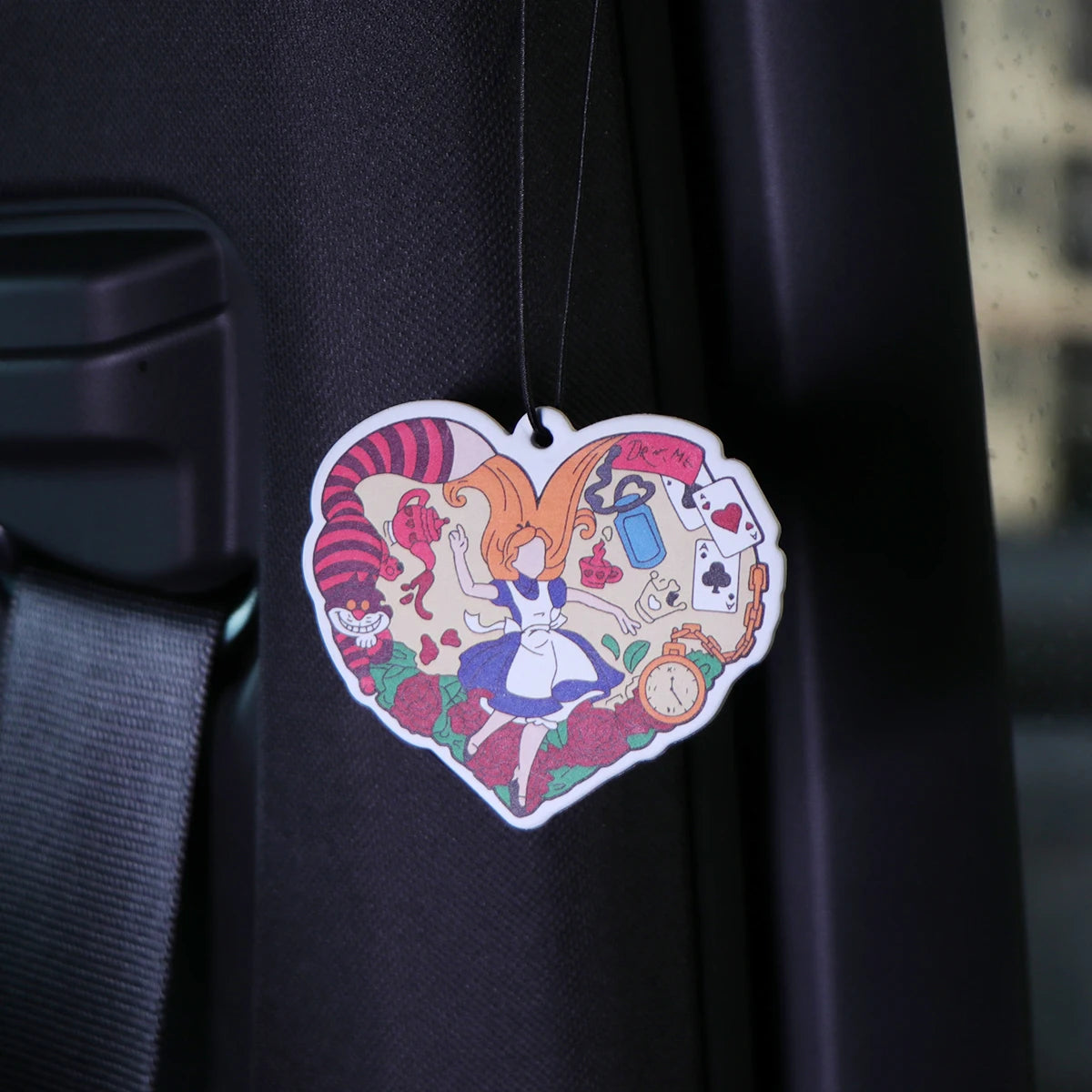 Fairy Tale Princess Solid Perfume Hanging Car Air Freshener | Lovely Paper Scented additional angle
