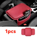 Car Arm Rest Cushion Center Console Protection Cover Auto Armrest Box Pad with Storage Pocket Car Interior Accessories