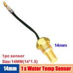 52mm Auto Gauge Kit with Sensor | LED Digital Oil Temp, Water Temp, Oil Pressure, Fuel L detail view