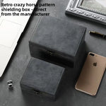 Faraday Box for Car Keys RFID Blocking Box Anti-Theft Keyless Fob Protector Approved Large Car Key S