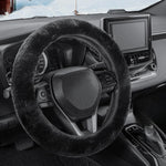 Plush Winter Steering Wheel Cover Without Inner Ring alternate view