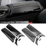 4Pcs Carbon Fiber Car Center Armrest Box Panel Switch Button Cover Interior Accessori alternate view