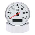 85mm Tachometer Gauge with Digital Hourmeter RPM Sensor | Universal for Car Boat alternate view