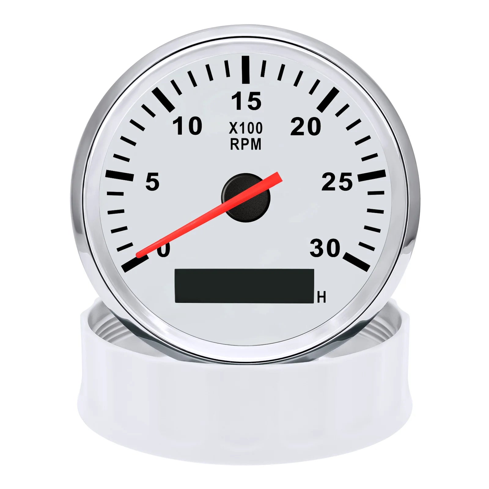 85mm Tachometer Gauge with Digital Hourmeter RPM Sensor | Universal for Car Boat alternate view