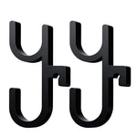 Car Umbrella Hook Trunk Holder 2Pcs Plastic close-up view